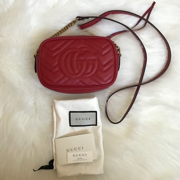 Authentic Gucci GG MARMONT Matelassé shoulder bag - Picture 2 of 4